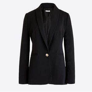 J. Crew One-Button Blazer in Black